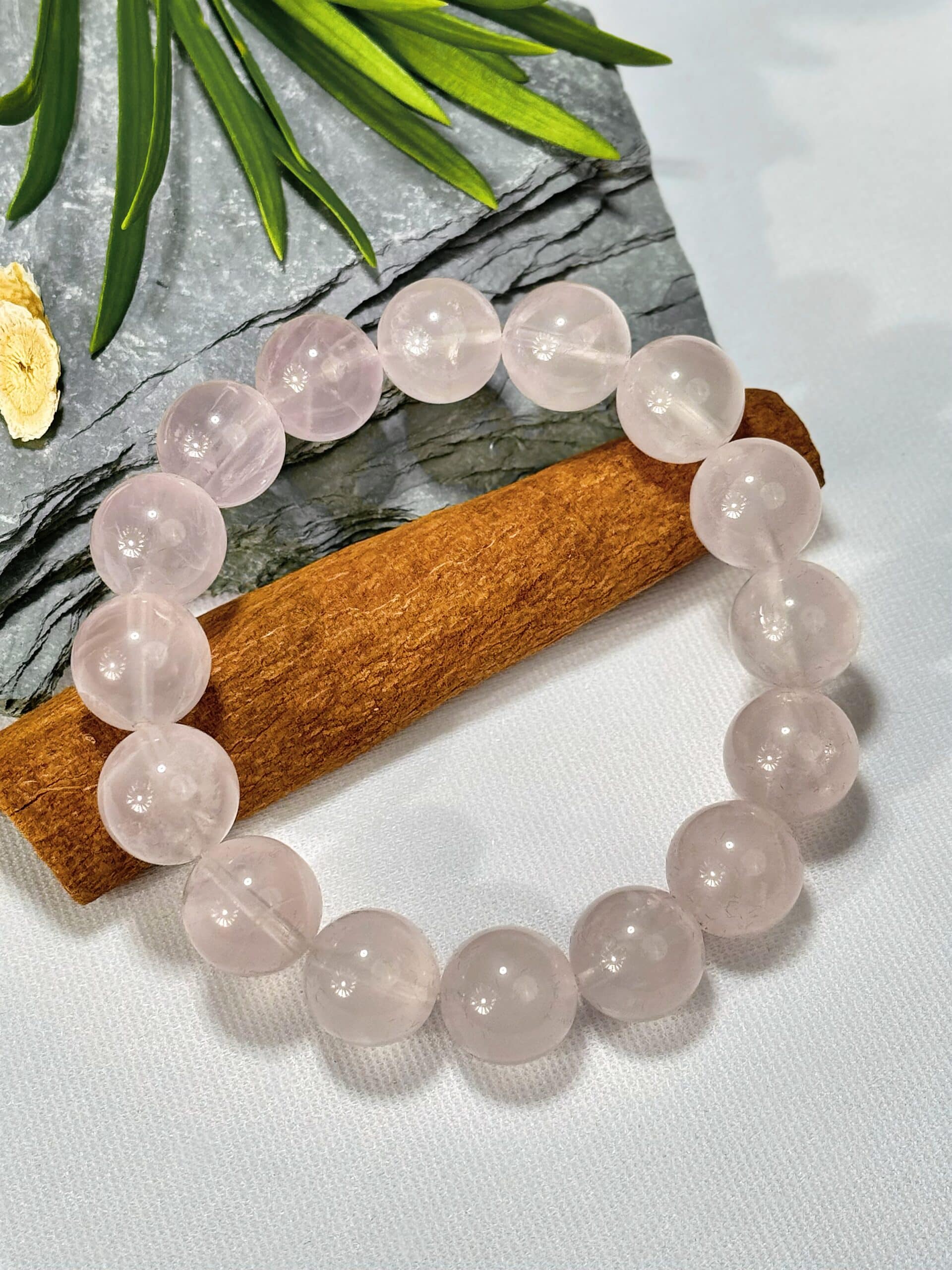 Fire-Enhancing Love-Rekindling Rose Quartz Bracele - 图片 3