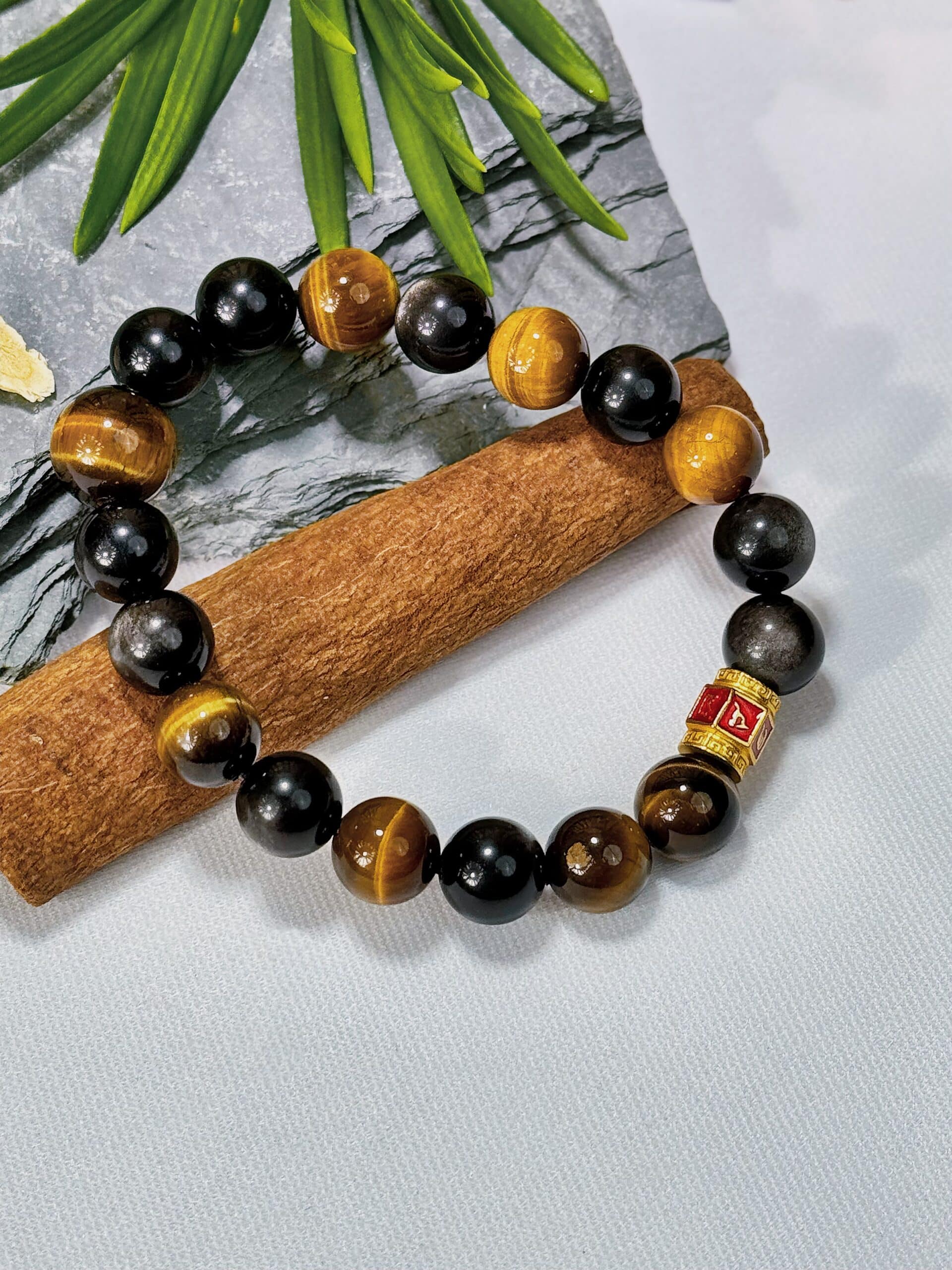 Tiger Eye Career Stability Wealth Accumulation Bracelet - 图片 3