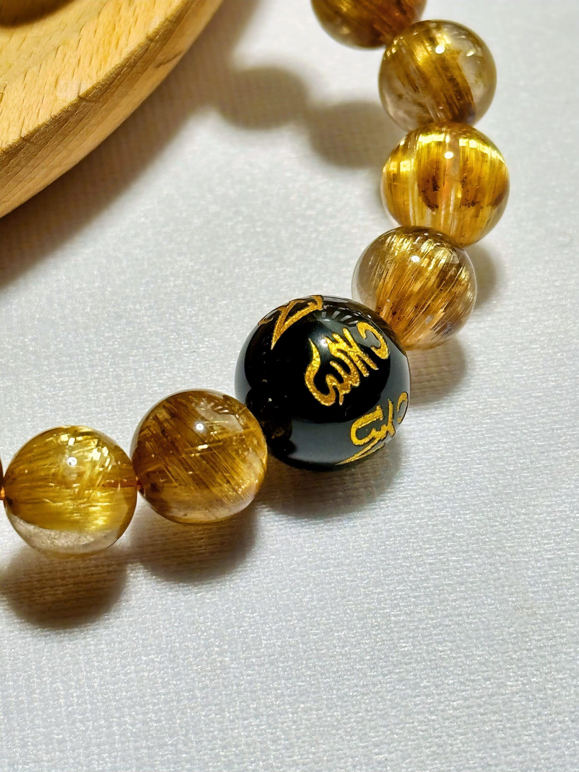 Metal Momentum Target-Focused Cat's Eye Rutilated Bracelet - 图片 5