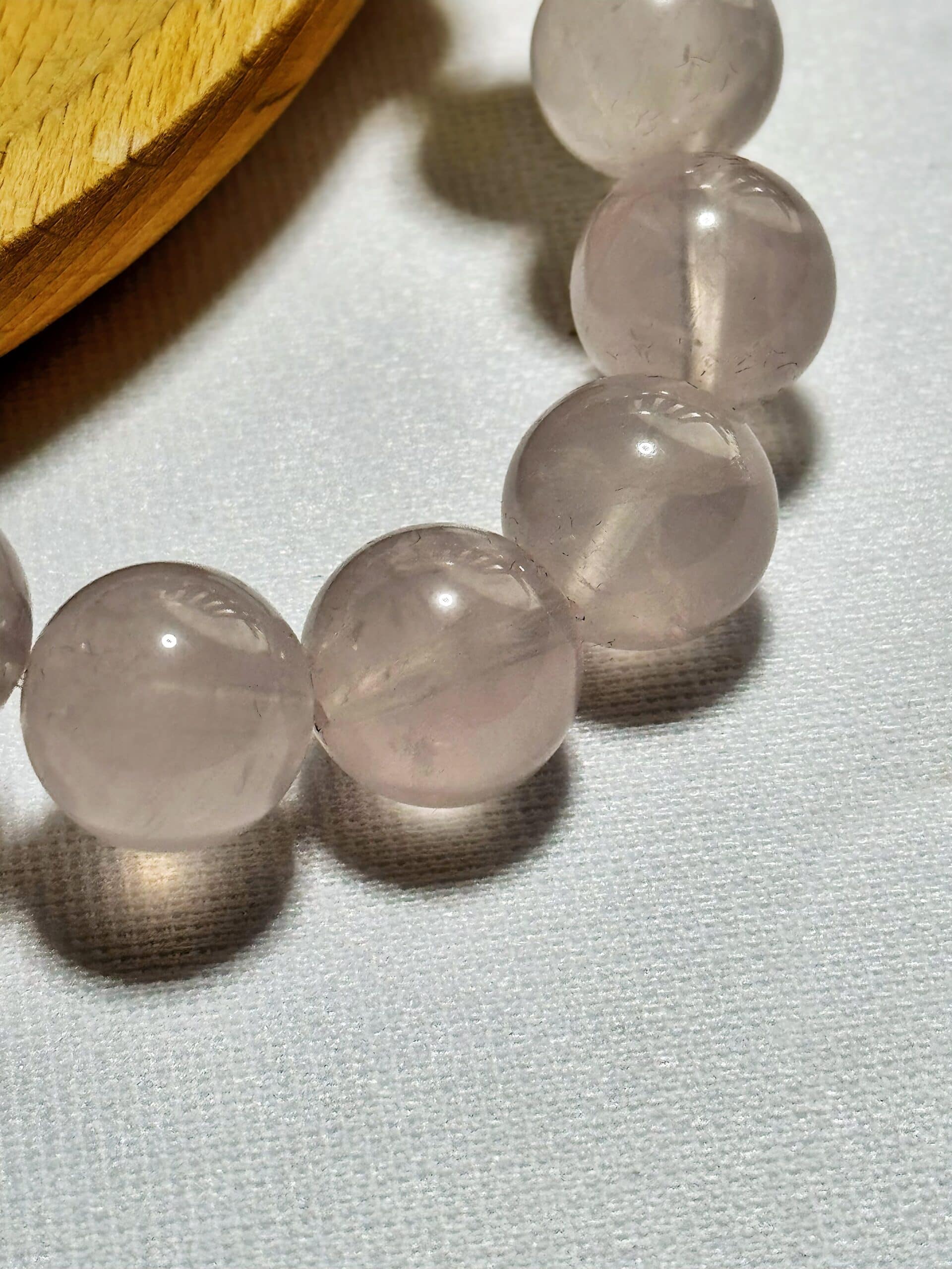 Fire-Enhancing Love-Rekindling Rose Quartz Bracele - 图片 5