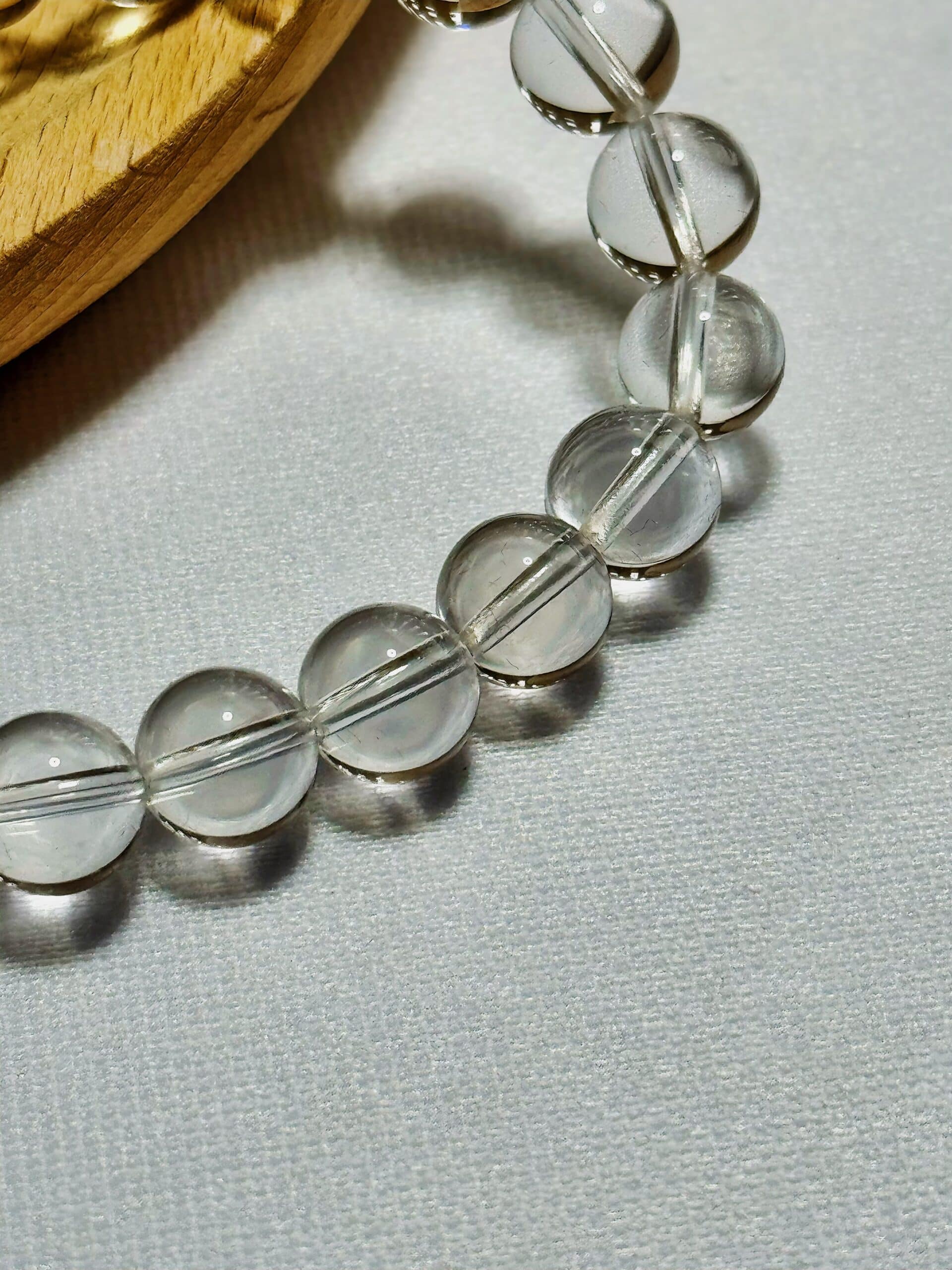 Clear Quartz Decision-Making Negative Energy Purge Bracelet - 图片 5