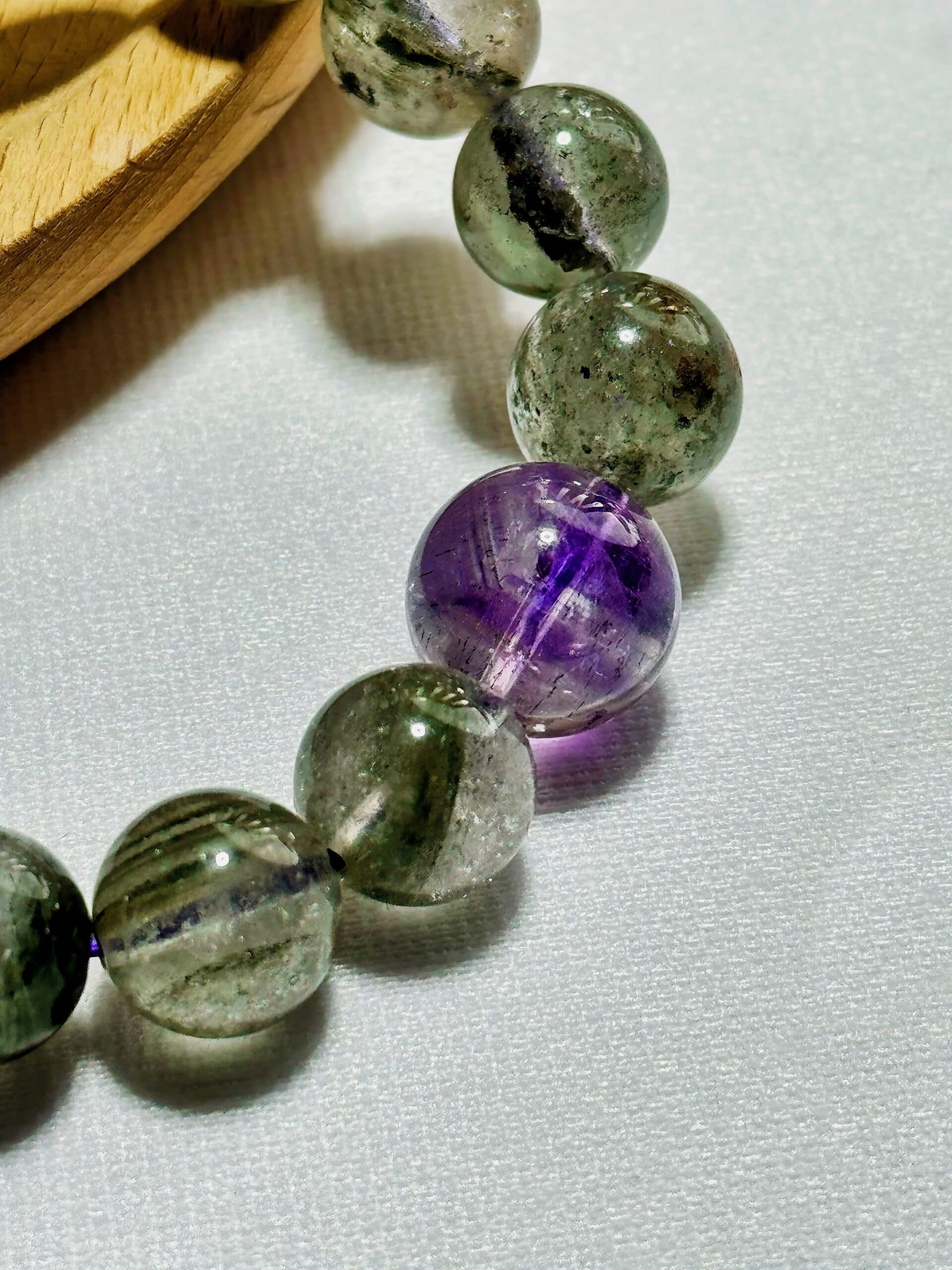 Green Phantom Amethyst Momentum Bracelet - 图片 5