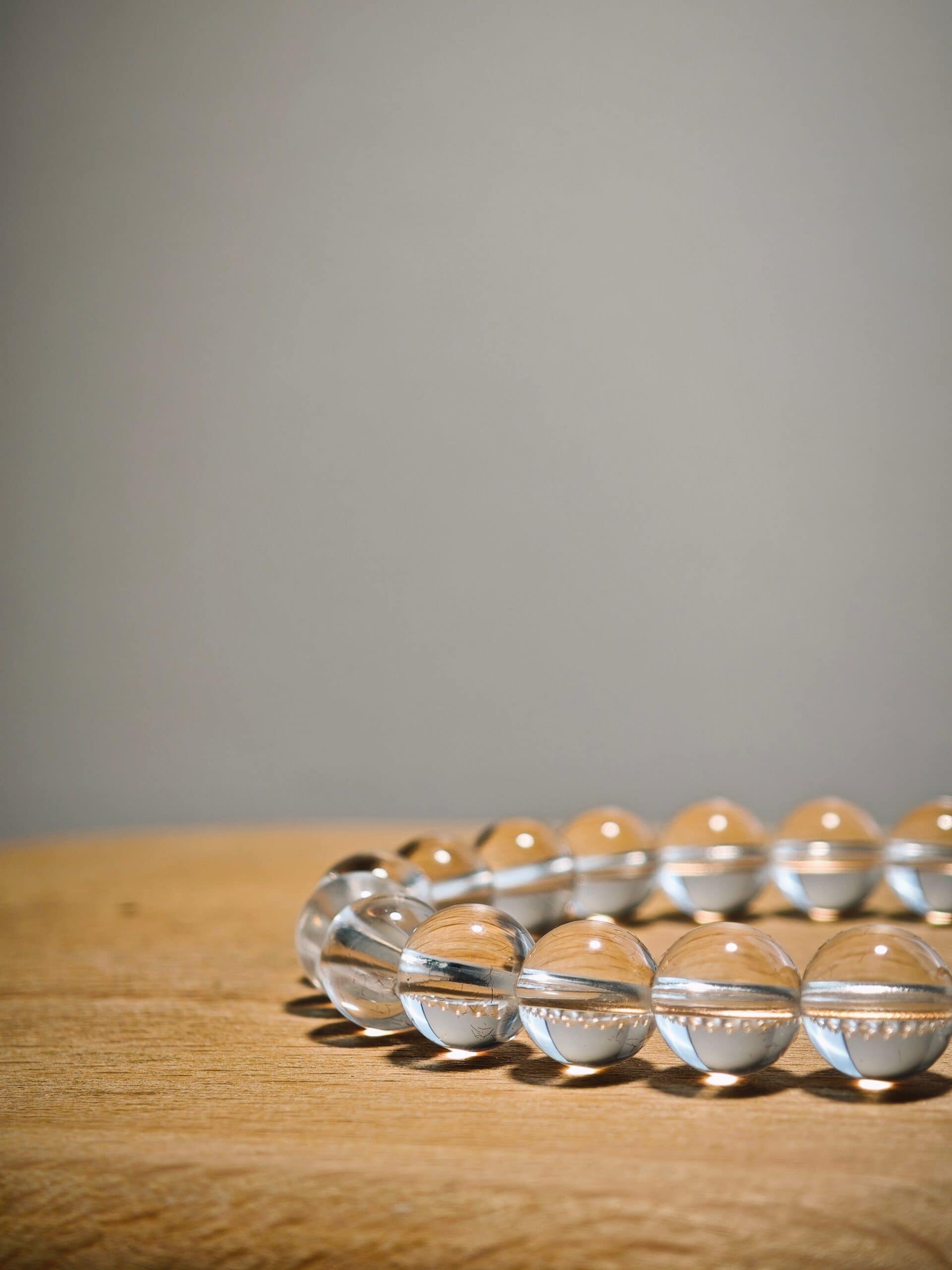 Clear Quartz Decision-Making Negative Energy Purge Bracelet - 图片 4