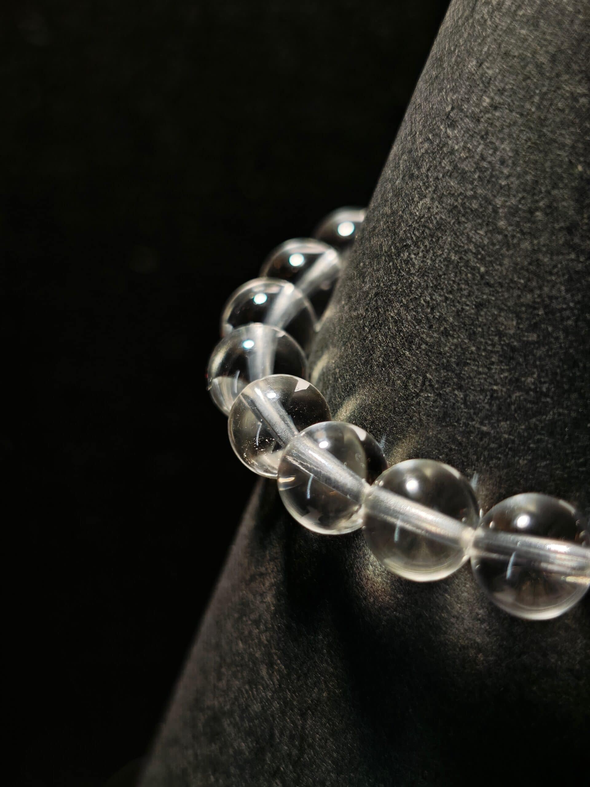 Clear Quartz Decision-Making Negative Energy Purge Bracelet - 图片 2