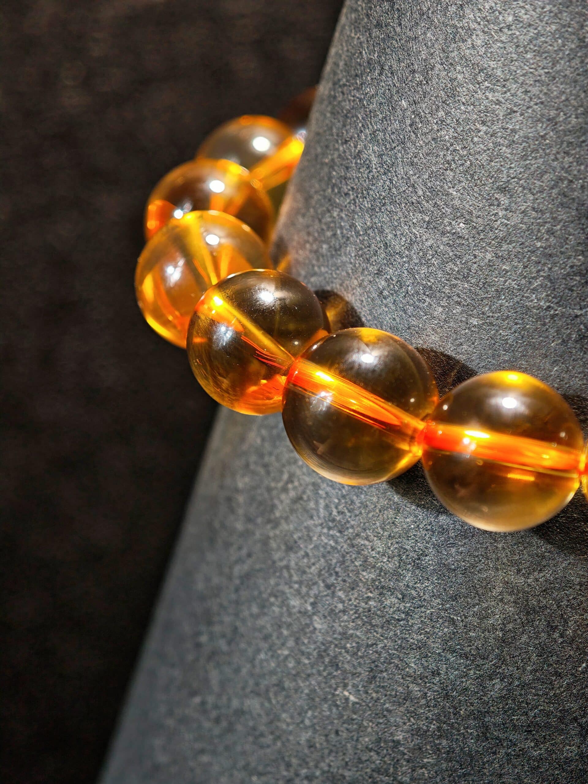 Amber Gold Wealth-Gather Citrine Bracelet - 图片 2
