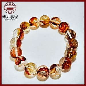 Cherry Blossom Quartz Fortune-Seizing Relationship Bracelet